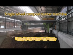 Chicken Manure Commercial Compost Turner Fertilizer Compost Turning Equipment