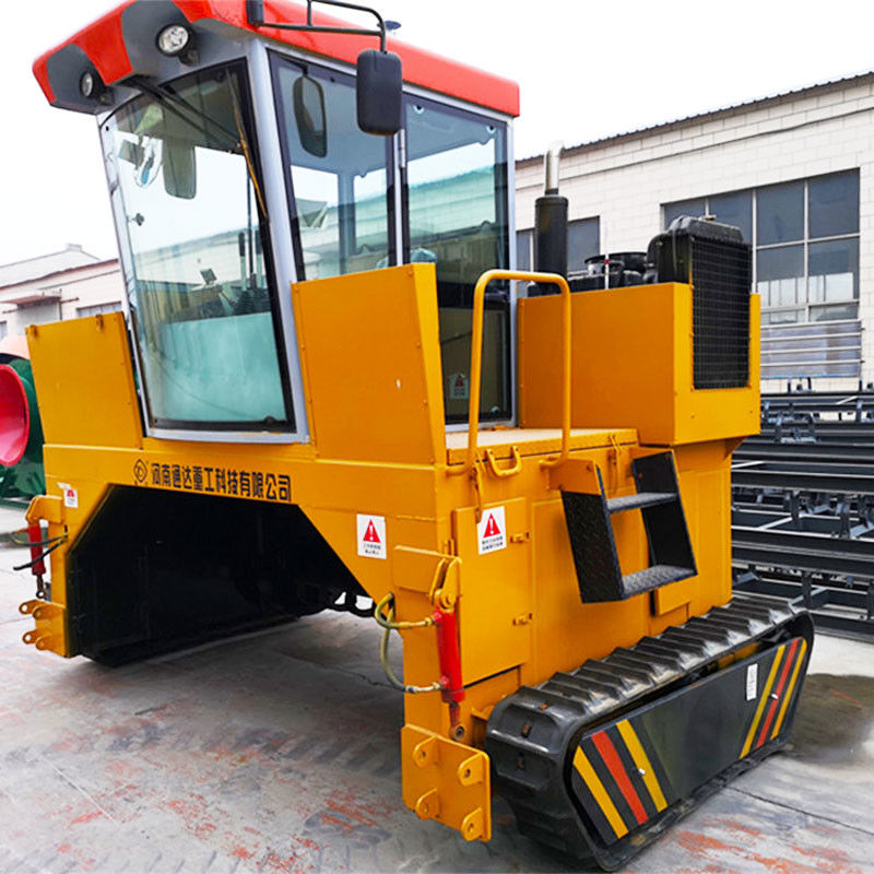 500-700 M3/H Windrow Turner Fermentation Compost Equipment Crawler Type