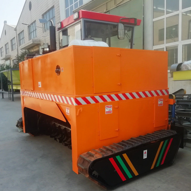 500-700 M3/H Windrow Turner Fermentation Compost Equipment Crawler Type