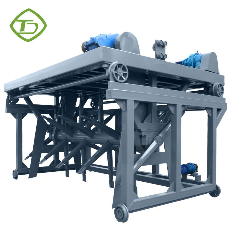 Green Groove Type Compost Turner Chicken Manure Compost Machine