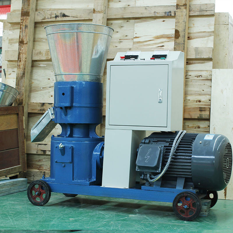 Cattle Sheep Corn Straw Pelletizer 1000kg/H Animal Feed Pellet Mill