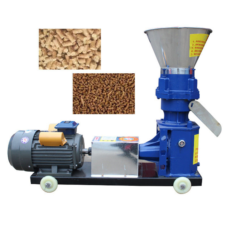 Cattle Sheep Corn Straw Pelletizer 1000kg/H Animal Feed Pellet Mill