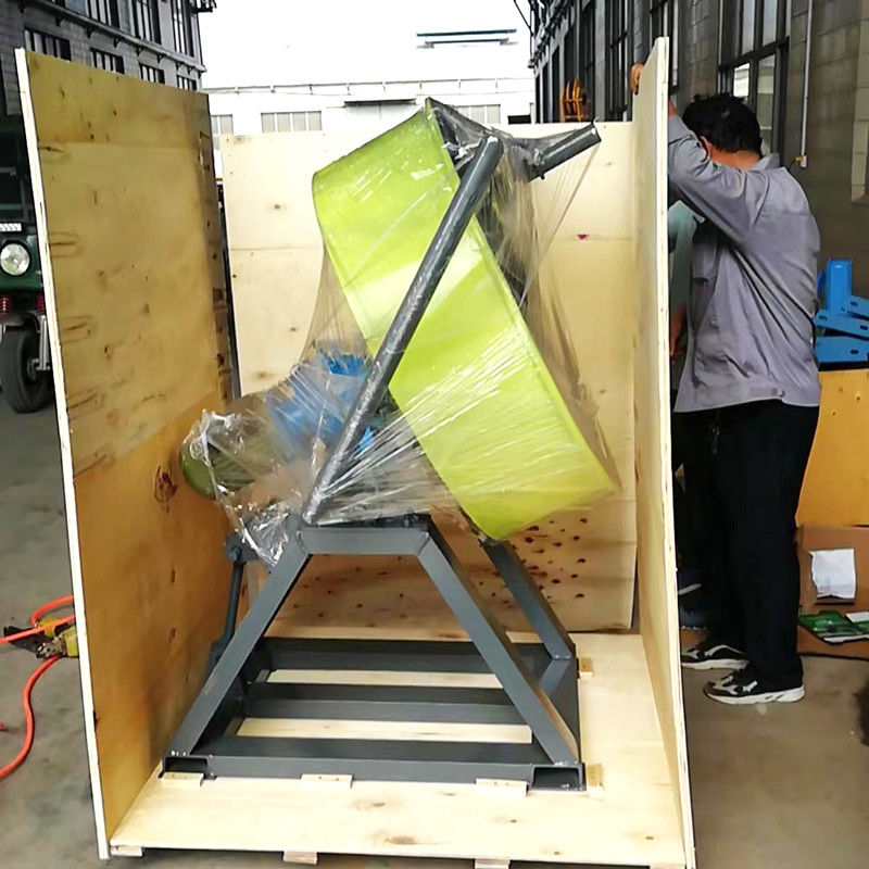 Efficient Organic Fertilizer Granulator Machine 6mm Pan Animal Manure Disc Granulator