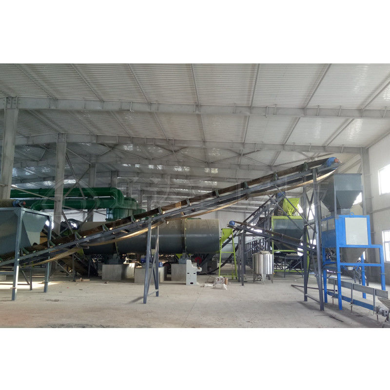20 Tons/H Fertilizer Granulator Production Line Machine For Organic Granules
