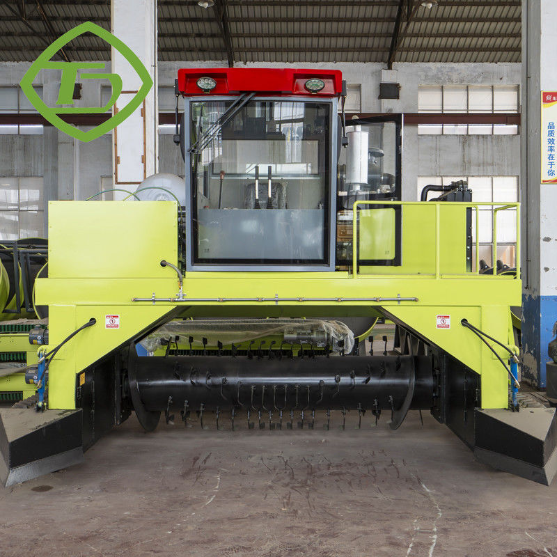 Organic Waste Crawler Type Compost Turner Full Hydraulic Chicken Manure Compost
