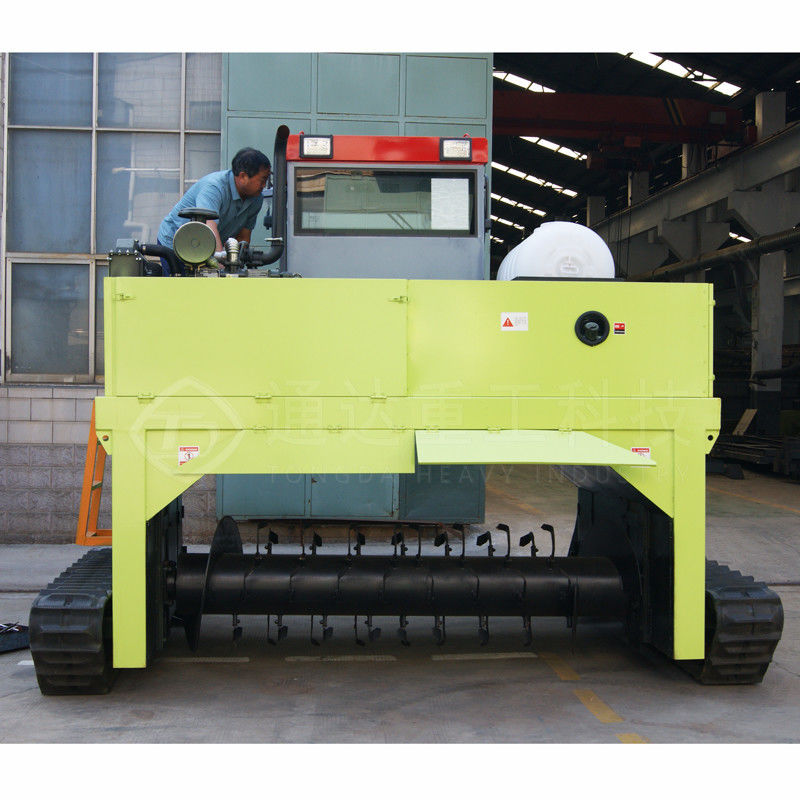 Automatic Crawler Type Compost Turner Machine For Organic Manure