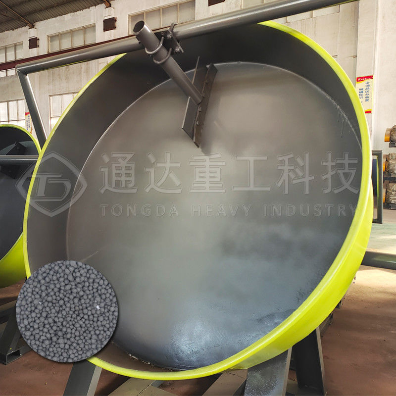 Widely Used 1.2-1.5t/h Fertilizer Disc Granulator Making Fertilizer Granules Machine