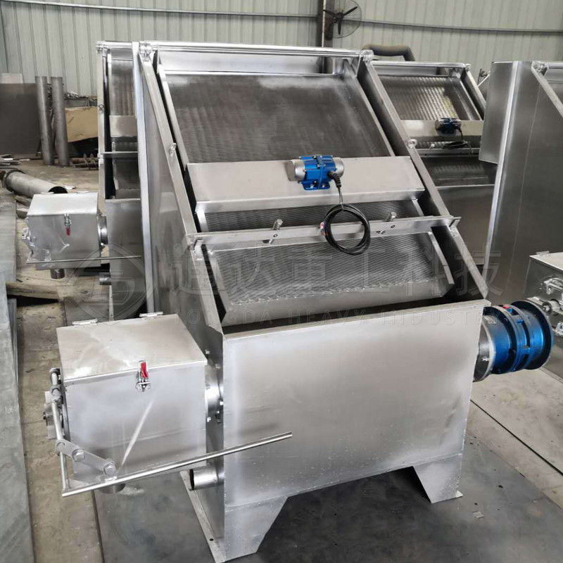 Farm Pig Original Manure Wastewater Treatment Equipment Sloped Screen Solid Liquid Separator