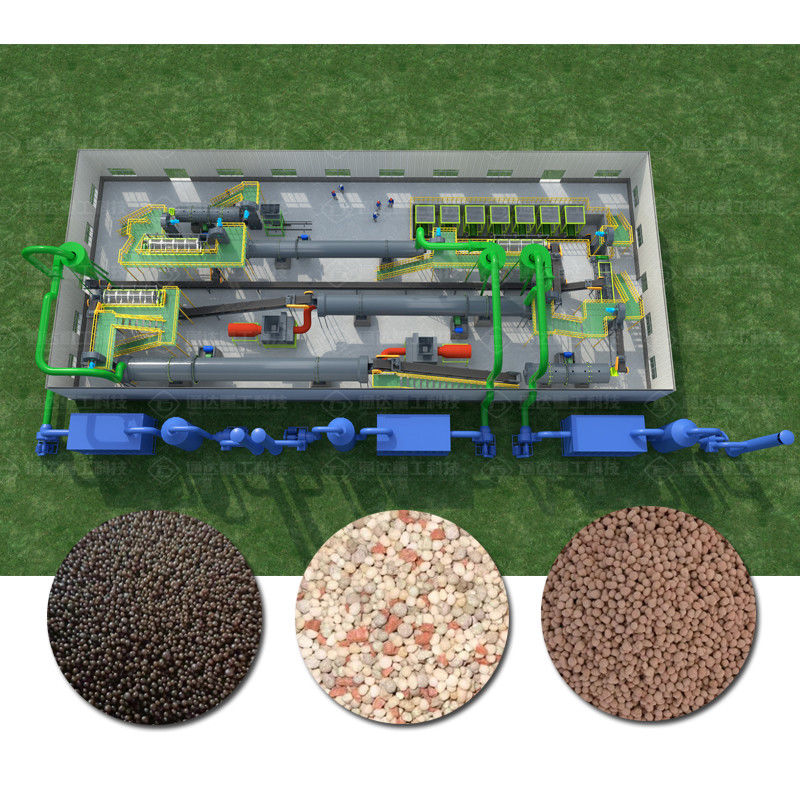 Sulfate Roller Granulator Equipment Calcium Nitrate Compound Fertilizer Making Production Line