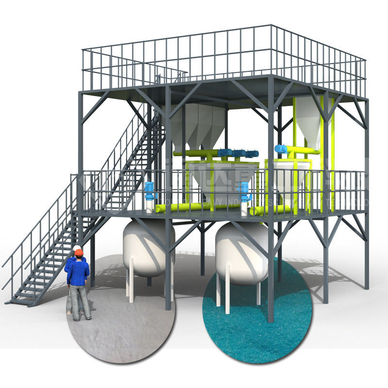 Agricultural Chemical Liquid Fertilizer Production Line Organic Waste Water Soluble Fertilizer Production Line