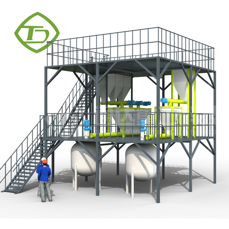 Biomass Organic Liquid Fertilizer Making Machine Humic Acid Water Soluble Fertilizer Production Line