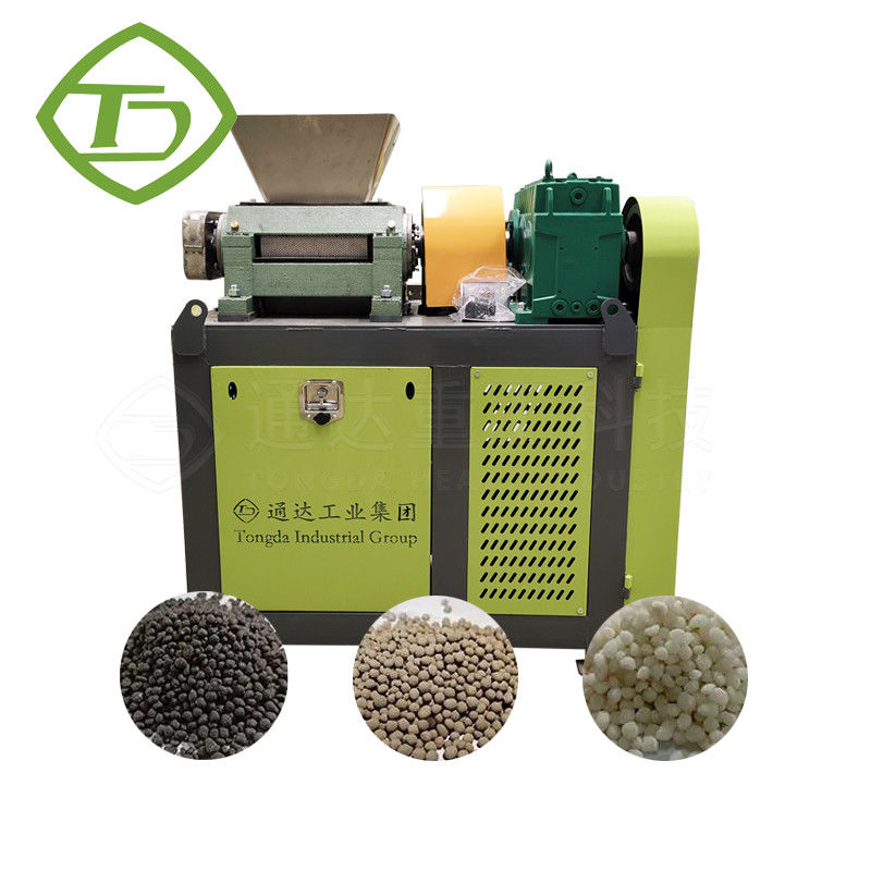 Double Roller Press Granulator Compact Roller Press Urea Manure NPK 5mm Compound Fertilizer Granulator Machine