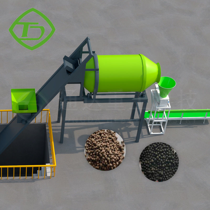 Higher Efficiency 10t/h NPK Bulk Blending Compound Fertilizer Line Bb Fertilizer Mixer Machine