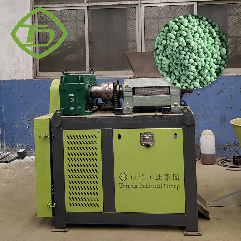 2000kg/Hour Double Roller Roll Pellet Extruding Extrusion Granulator Granulating Making Press Machine