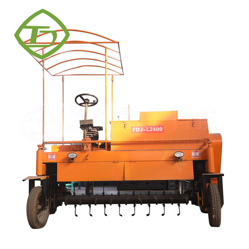 Moving Type Compost Turner Compost Manure Making Machine Mushroom Compost Mixing Machine
